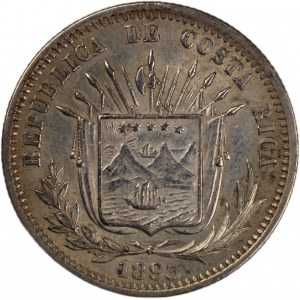 Costa Rica 25 Centavos 1893