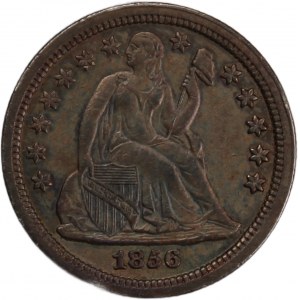 USA 10 Cents (Dime) 1856