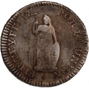 Peru Cuzco 1/2 Real 1831 G