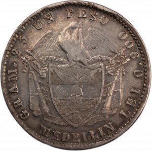 Colombia 1 Peso 1869