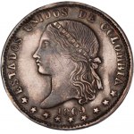 Colombia 1 Peso 1869
