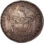 Colombia 1 Peso 1869