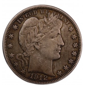 USA 50 Cents (Half Dollar) 1912 S