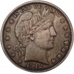 USA 50 Cents (Half Dollar) 1912 S