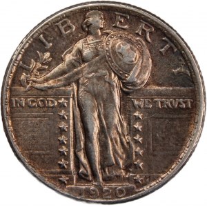 USA 25 Cents (Quarter) 1920