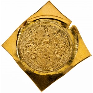 Johann Ehrenreich Sprinzenstein, Gold Klippe 1705 (1979), Restrike from original Dies