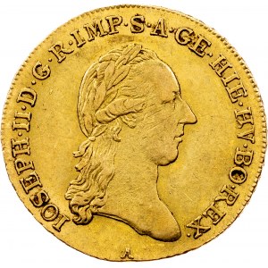 Rakouské Nizozemí, Josef II, 1/2 Souverain d'or 1788, A, Vídeň