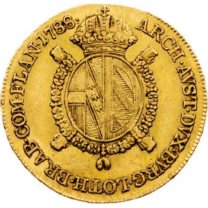 Rakouské Nizozemí, Josef II, 1/2 Souverain d'or 1788, A, Vídeň