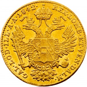 Ferdinand V, 1 Dukat 1842, A, Vienna