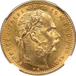 Franz Joseph I, 8 Forint 1889, KB, Kremnitz