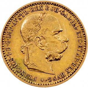 Franz Joseph I, 10 Kronen 1896, Vienna