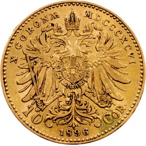 Franz Joseph I, 10 Kronen 1896, Vienna