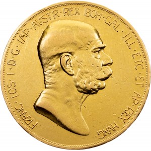Franz Joseph I, 100 Kronen 1908, Vienna