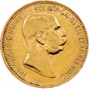 Franz Joseph I, 10 Kronen 1909, Vienna