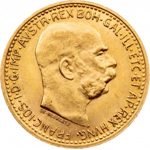 František Josef I., 10 korun 1911, Vídeň