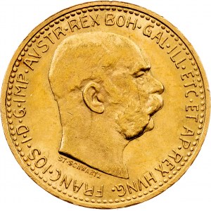 Franz Joseph I., 10 Kronen 1911, Wien