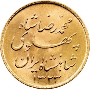 Mohammad Rezā Pahlavī, 1 Pahlavī 1323 (1944)