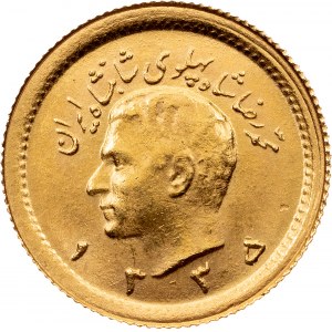 Mohammad Rezā Pahlavī, 1/4 Pahlavi 1335 (1956), Tehran