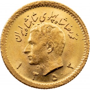 Mohammad Rezā Pahlavī, 1/4 Pahlaví 1353 (1974), Teherán