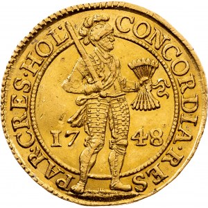 Netherlands, 2 Dukat 1748, Utrecht