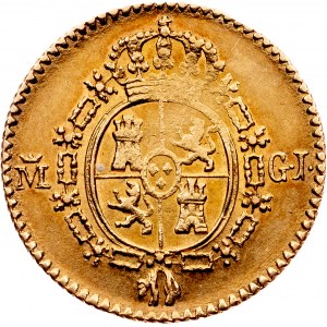 Ferdinand VII, 1/2 Escudo 1817, Madrid