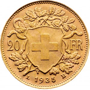 Schweiz, 20 Franken 1935 (1945-1947), Bern