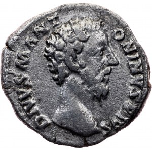 Divus Marcus Aurelius, Denarius 180, Rome