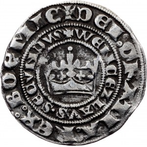 Václav II., Pražský groš ND (1300-1305), Kuttenberg, Malý lev!