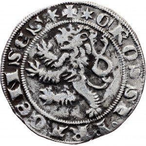 Václav II., Pražský groš ND (1300-1305), Kuttenberg, Malý lev!