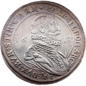 Archduke Maximilian, 1 Thaler 1618, Hall