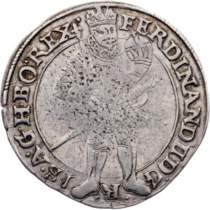 Ferdinand II, 1/4 Thaler 1633, Prague