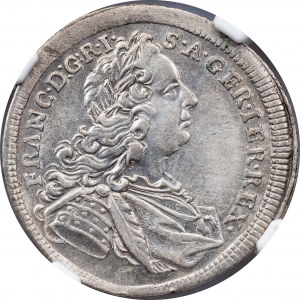 Franz I Stephan, 6 Kreuzer 1747, PR, Prague - extremely rare!