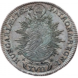 Maria Theresia, 17 Kreuzer 1762, KB