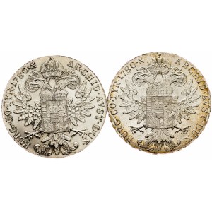 Maria Theresia, 1 Thaler 1780, S.F., Restrike