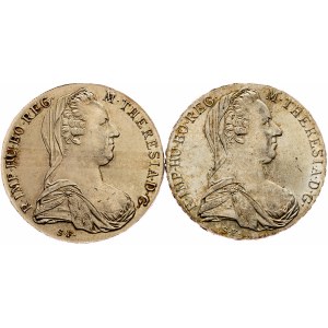 Maria Theresia, 1 Thaler 1780, S.F., Restrike