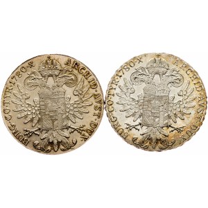 Maria Theresia, 1 Thaler 1780, S.F., Restrike