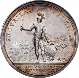 Maria Theresia, Franz I Stephan, Medal 1760, Wideman