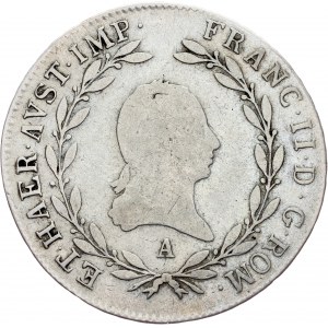 Franz I (II), 20 Kreuzer 1806, A