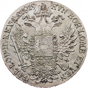 Franz I (II), 1 Thaler 1819, A, Vienna