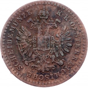 Franz Joseph I, 5/10 Kreuzer 1858, A
