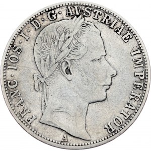 Franz Joseph I, 1 Gulden 1860, A