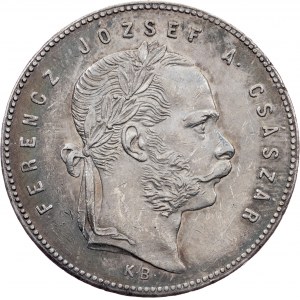 Franz Joseph I, 1 Forint 1868, KB, Kremnitz