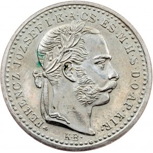 Franz Joseph I, 10 Krajczár 1868, KB, Kremnitz - ARTEX