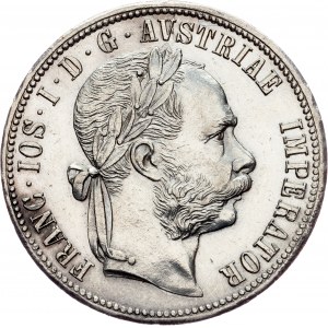 Franz Joseph I, 1 Gulden 1879, Vienna