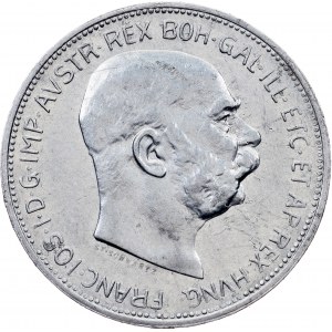 Franz Joseph I, 2 Kronen 1913, Vienna, Aluminium