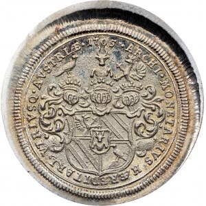 Franz Ignaz, Dukat 1705 (1979), Silver, Restrike from original Dies