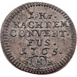 Josef Adam Schwarzenberg, 1 Kreuzer 1765