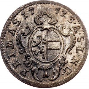 Sigismund von Schrattenbach, 1 Kreuzer 1757, Salzburg