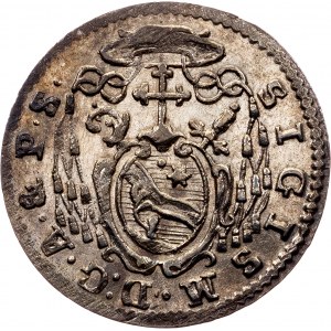 Sigismund von Schrattenbach, 1 Kreuzer 1757, Salzburg
