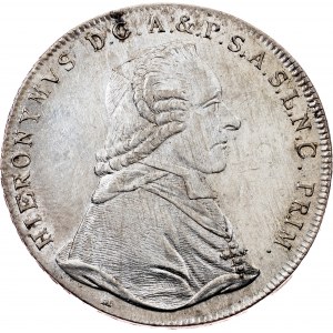 Hieronymus von Colloredo, 1 Thaler 1802, Salzburg